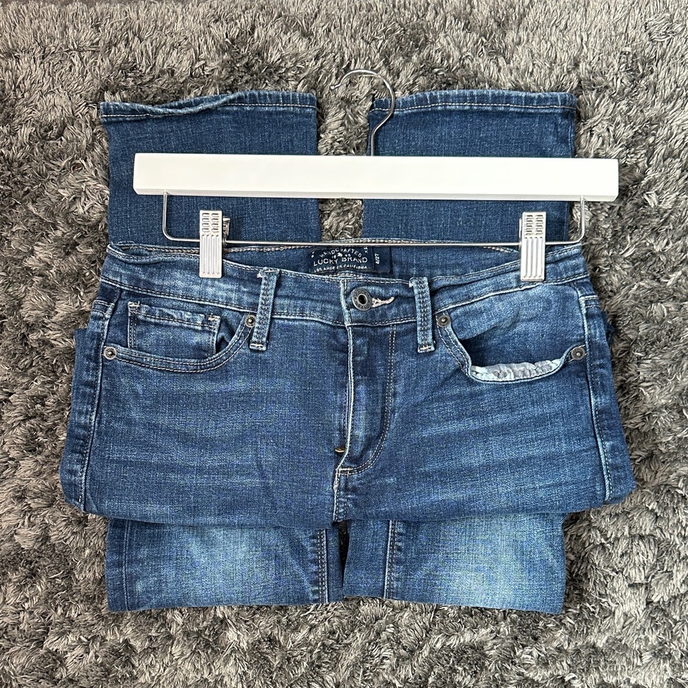 Lucky Brand Blue Straight Leg Jeans